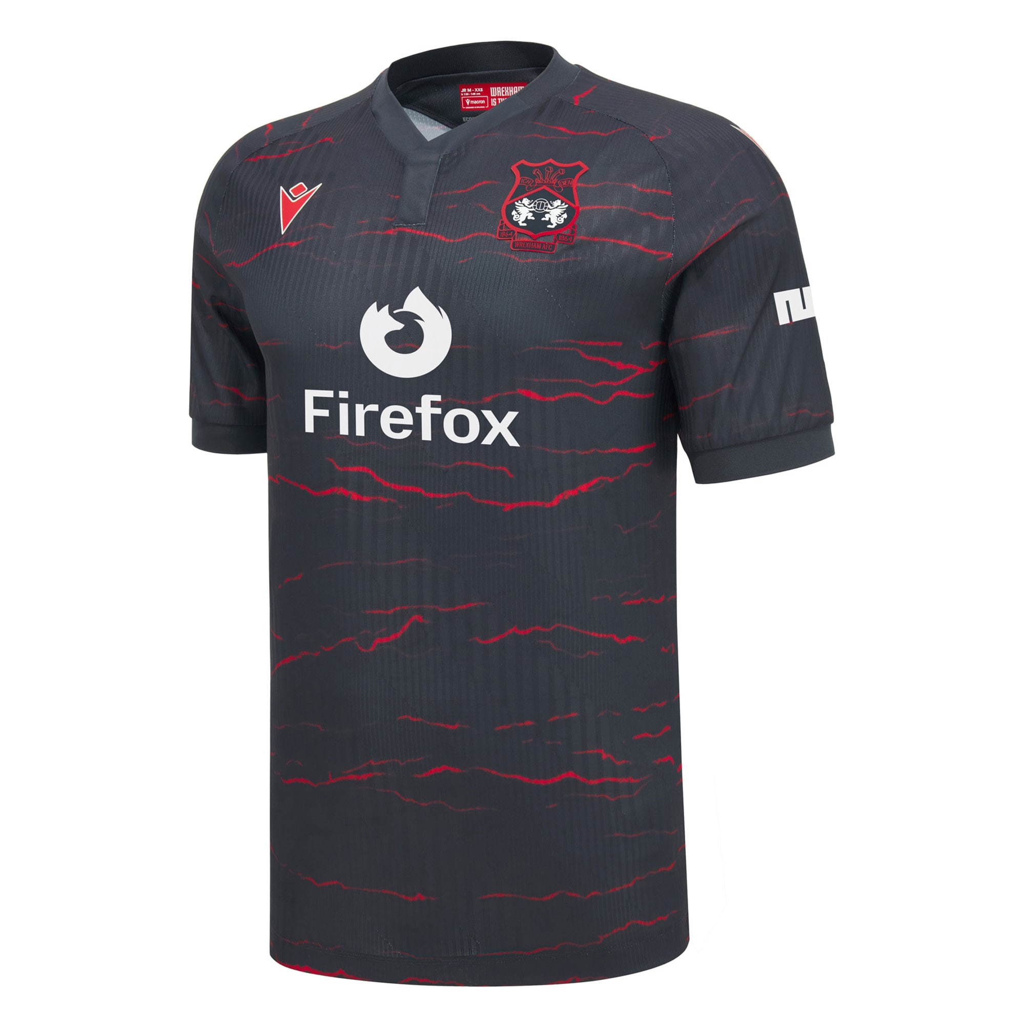 [LK] Wrexham Youth 2026/27 Away Replica Jersey - Charcoal