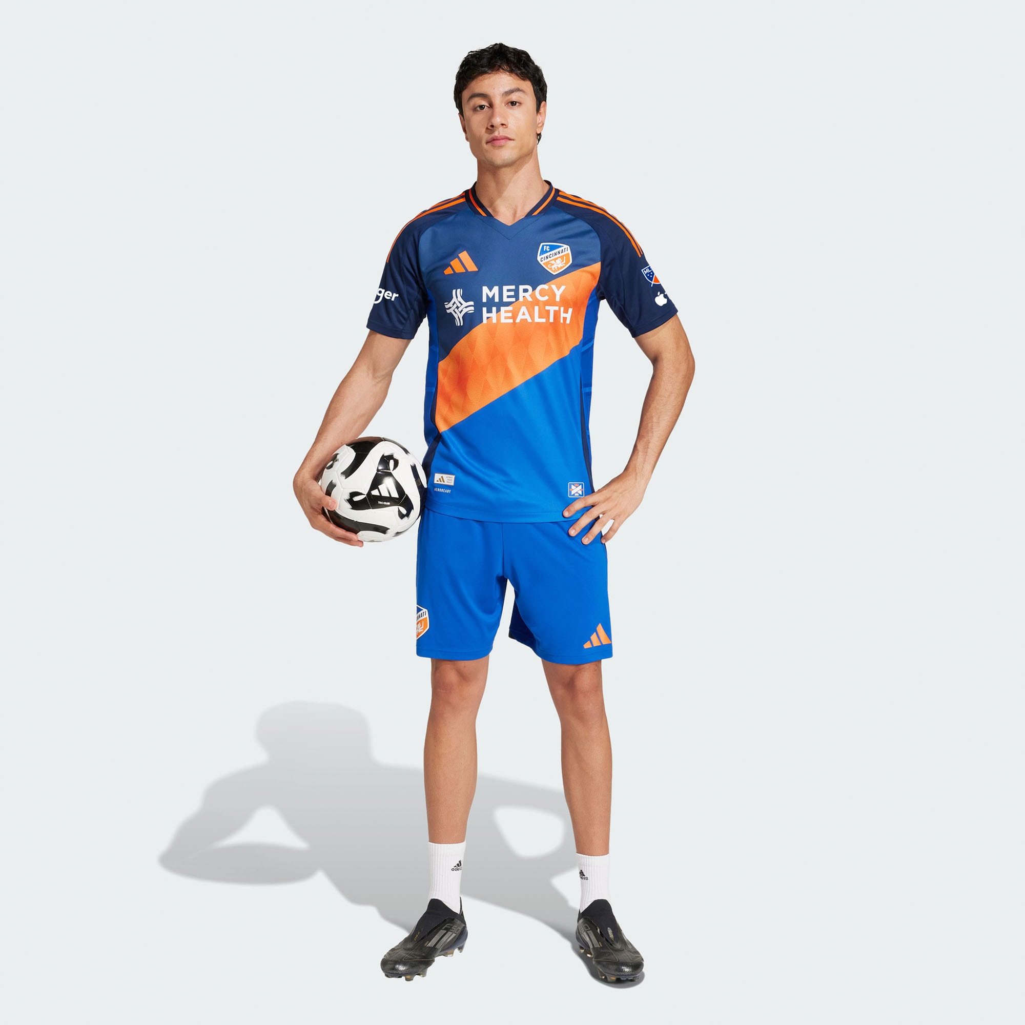 [SJH] FC Cincinnati 2025 Orange and Blue Legacy Kit Authentic Jersey - Blue
