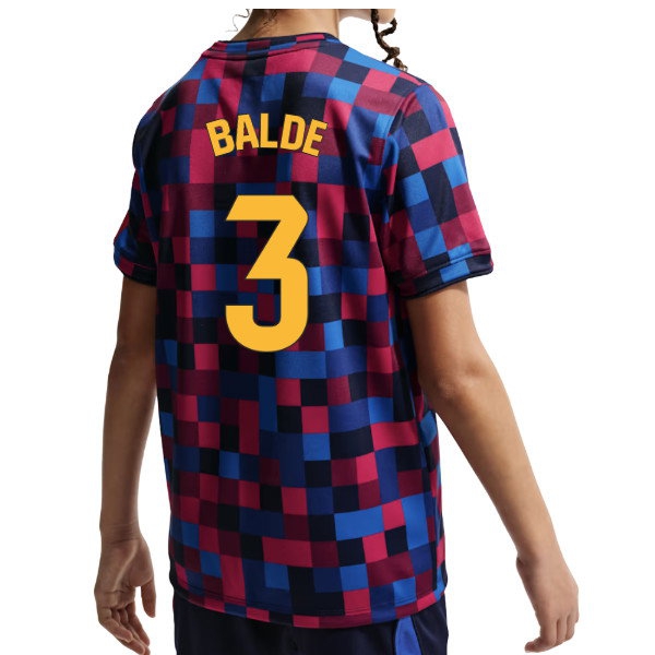 [LLS] 2026-2027 Barcelona Pre Match Shirt (Kids) (Balde 3)