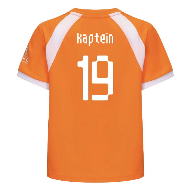 Licensed Copy Netherlands Home Supporter Kit for Kids (Kaptein 19) (1)