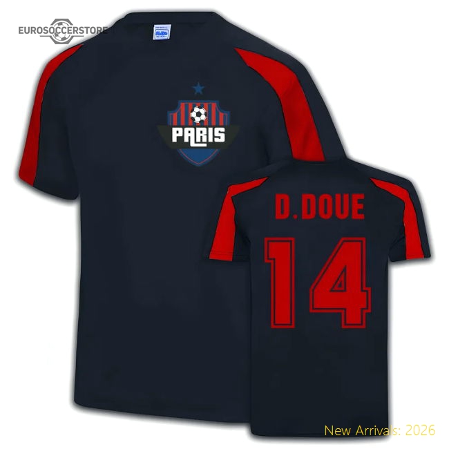 Supporter Performance Desire Doue Psg Sports Training Jersey