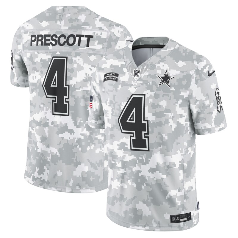 None Dak Prescott DAL Cowboys Legendary Top-Grade Jersey Game Day Wear