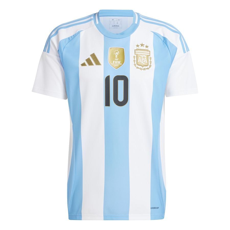Argentina Home Shirt 2024/25 Messi 10 In Multiple Adult Sizes
