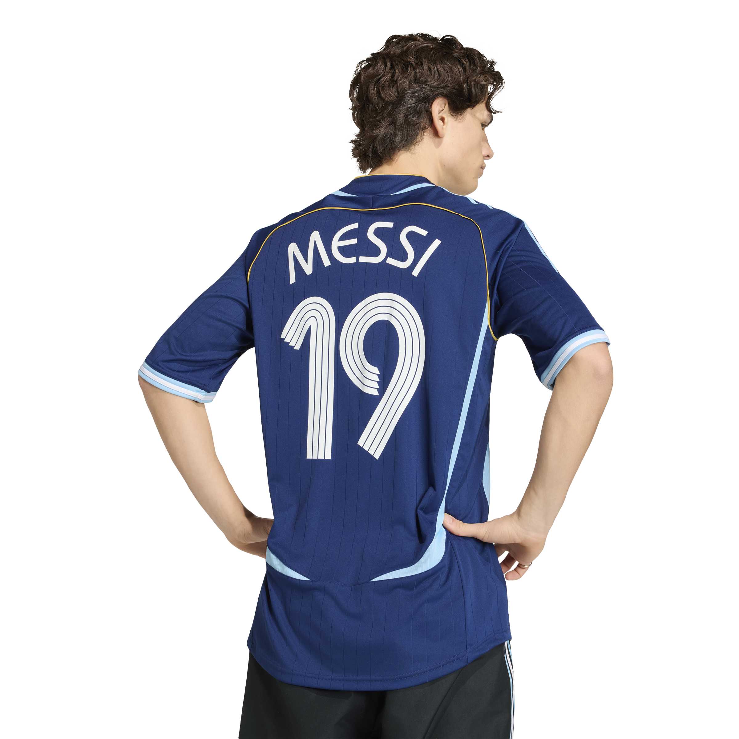[SJH] Lionel Messi #10 Argentina National Team 2006 Bringback Away Jersey - Navy
