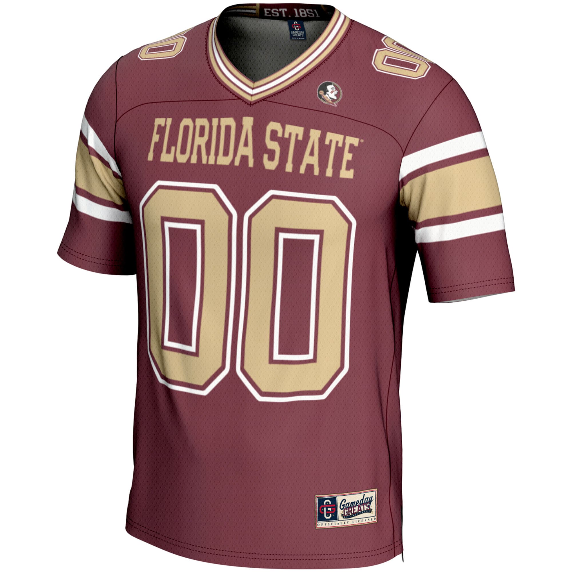 [NJP] Florida State Seminoles GameDay Greats Youth NIL Pick-A-Player Football Jersey - Garnet