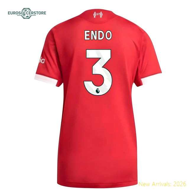 2025-2026 Liverpool Home Fan Version Womens Jersey Game Day Outfit