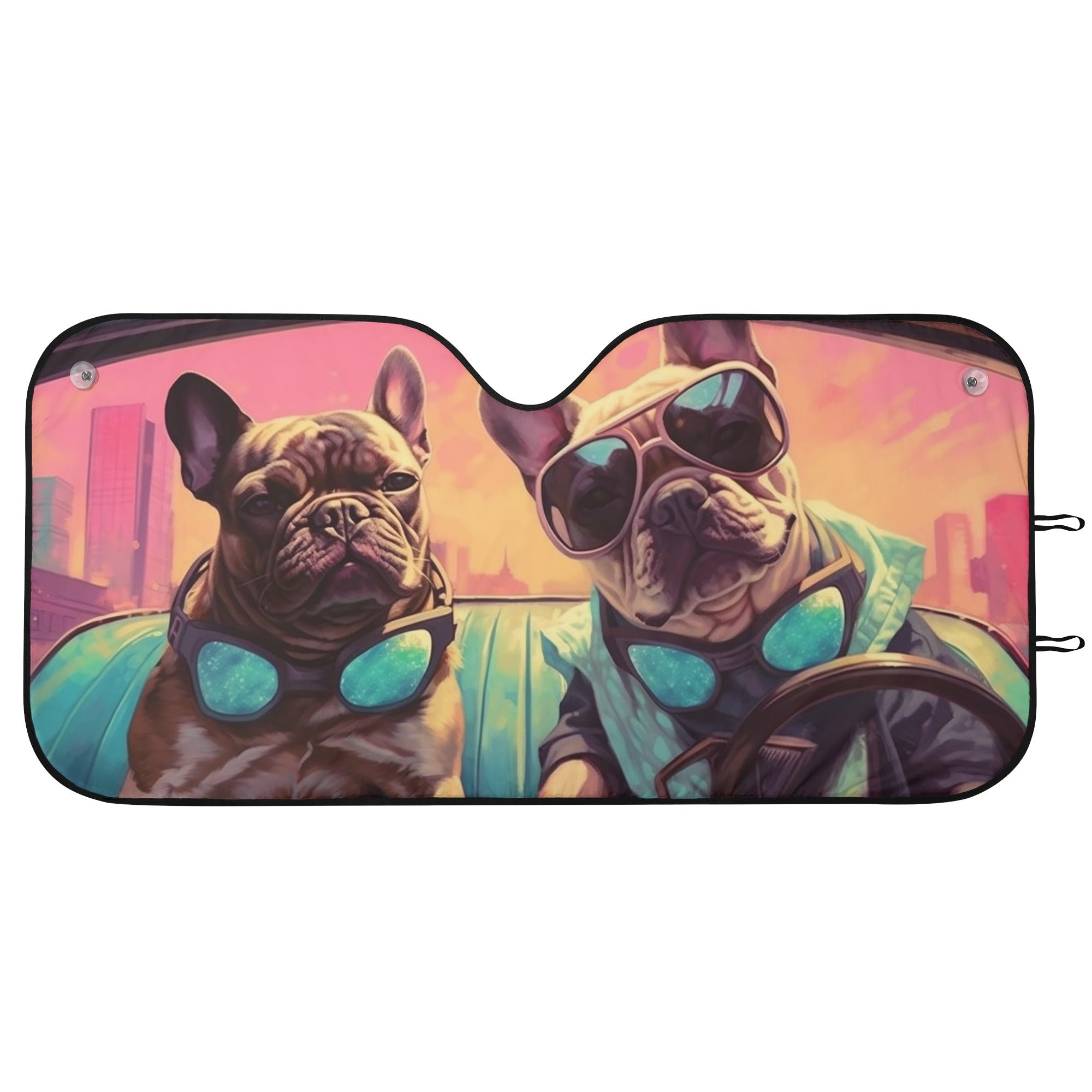 Max - Breed-specific Car Auto Sun Shade Indoor Use | Non-slip Design