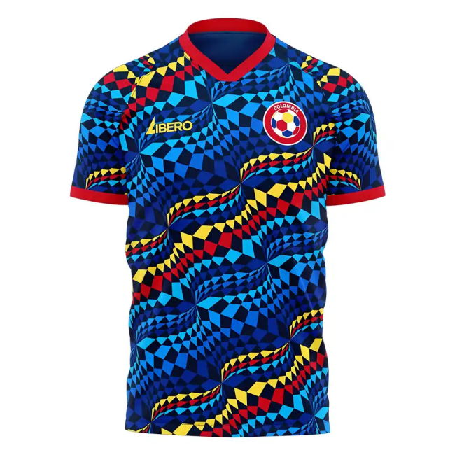Replica Colombia 2025-2026 Fourth Concept Football Kit (Libero) (Your