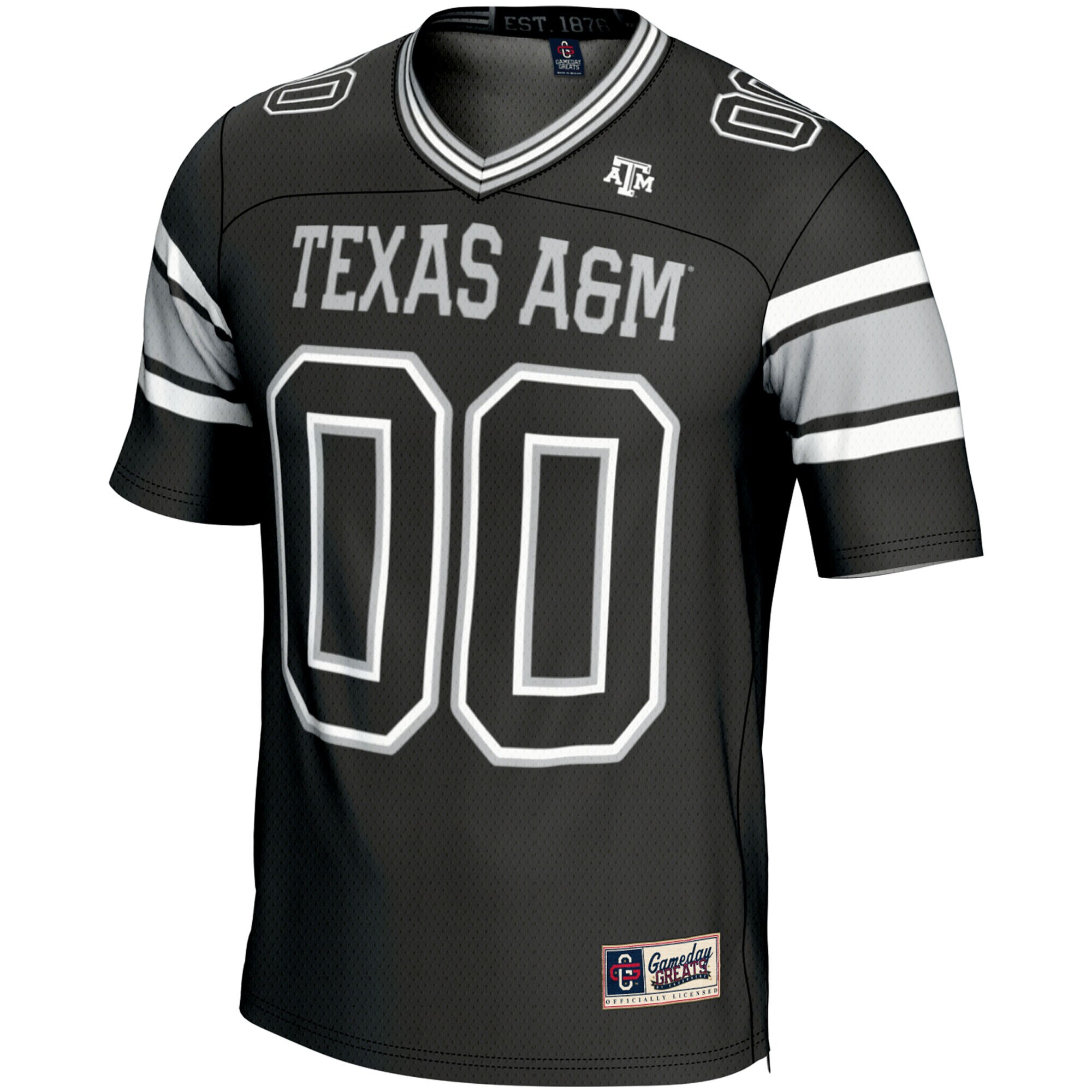 [NJP] Texas A&M Aggies GameDay Greats Youth NIL Pick-A-Player Football Jersey - Black