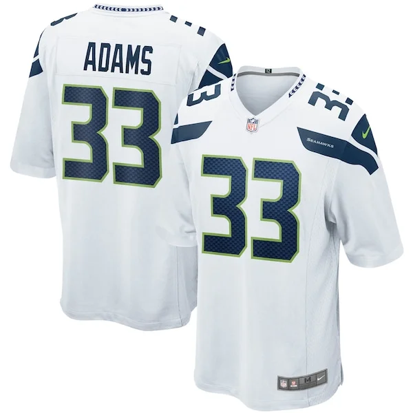 Performance Seattle Seahawks Game Jersey - Premium White NFL Fan Je...