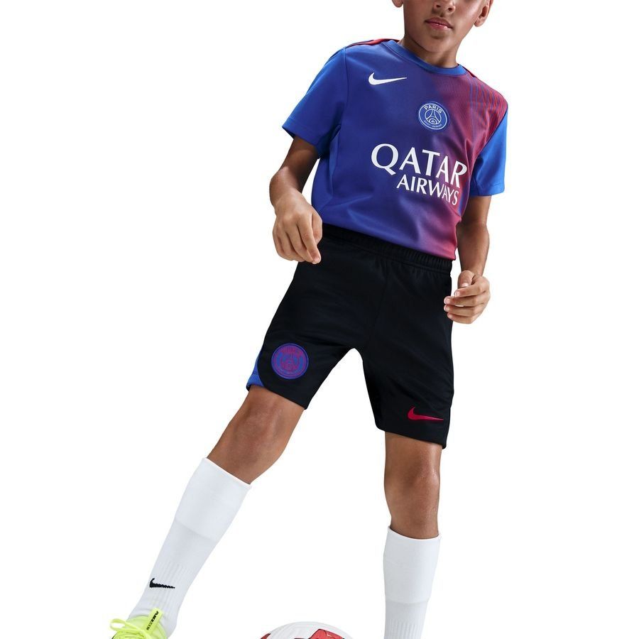 Paris Saint Germain Training Shorts Dri Fit Strike 3rd Jet Black/hyper