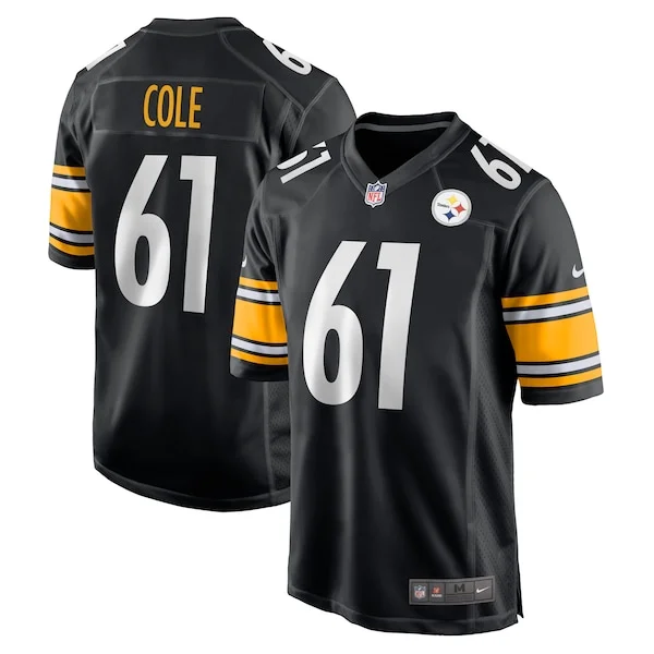 Pittsburgh Steelers Game NFL Jersey - Black | Durable Football Apparel