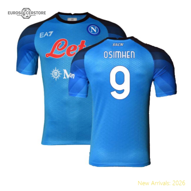 Superior Azzurri 2022-23 Player Issue Home Shirt (3xl) (osimhen 9)