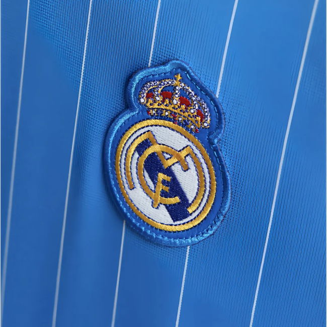 2025-2026 RM Modern Football Shirt (Blue) Moisture Wicking