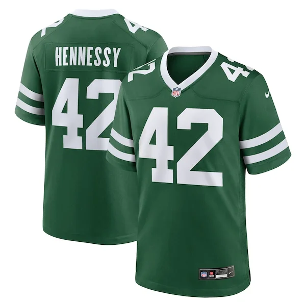 None Thomas Hennessy Game Jersey - Green | NFL Player Jersey