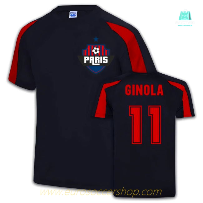 PSG Sports Training Jersey (David Ginola 11)