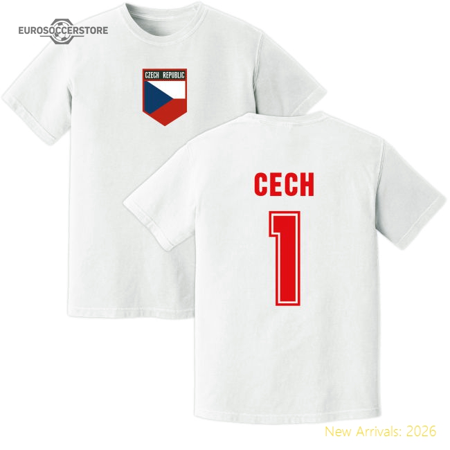 Cech Czech Republic Training Supporter Edition Jersey Stadium Approved