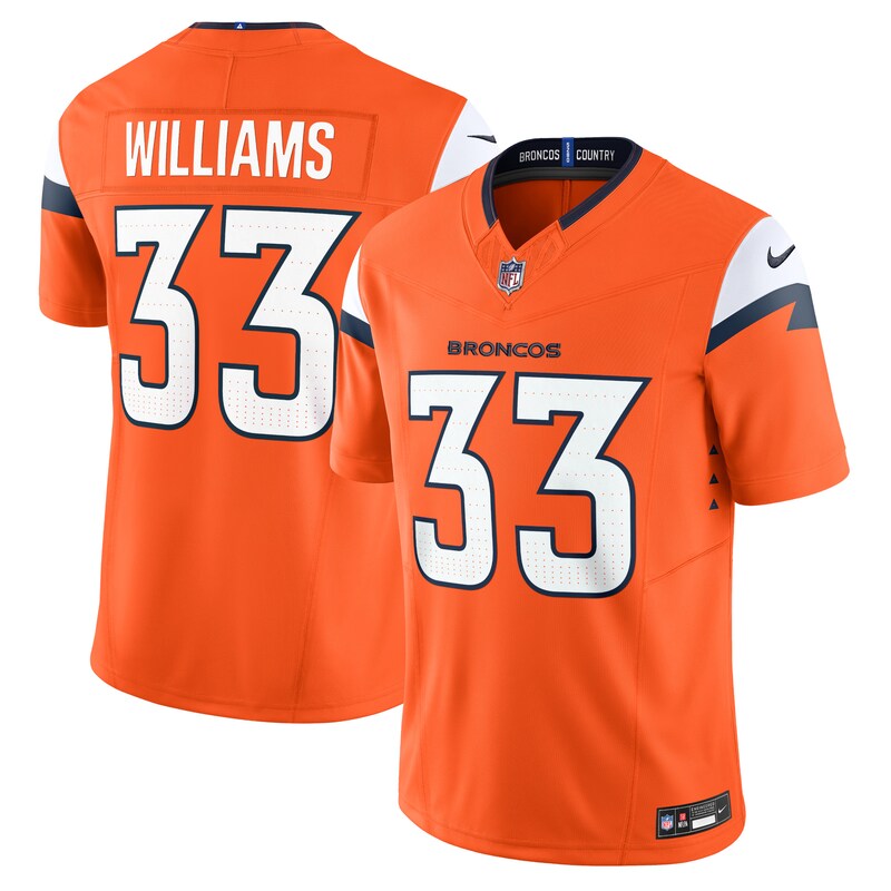 None Javonte Williams Denver Broncos Great Value Replica Jersey