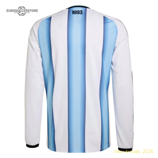 Durable Argentina Long 20262027 Home Jersey () S3638chest