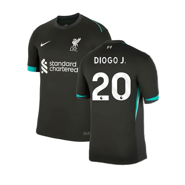 Liverpool Liverpool Away Shirt Diogo J #20 Superior Craftsmanship ...