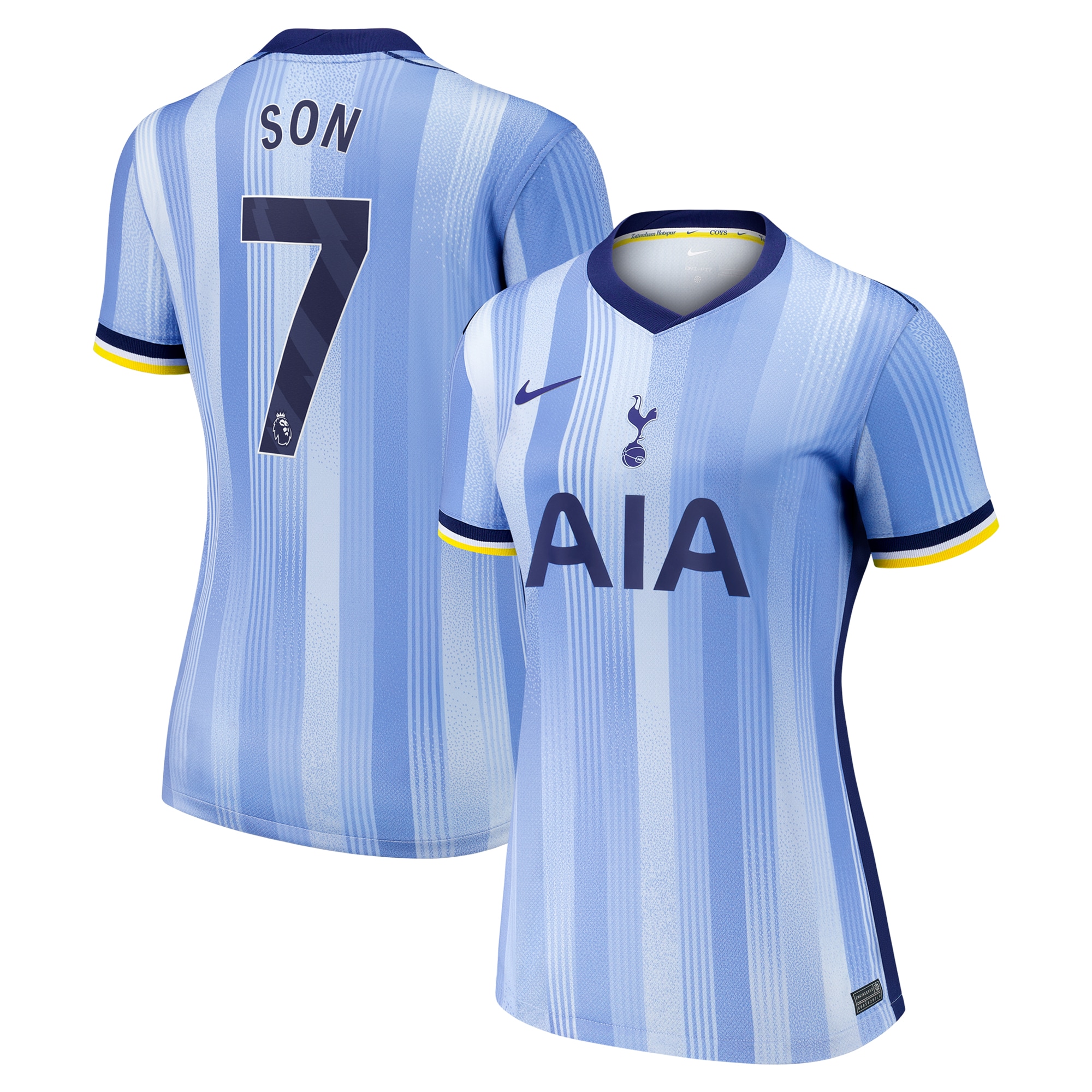 [SJH] Youth Son Heung-Min Tottenham Hotspur Women's 2024/25 Away Replica Player Jersey - Blue