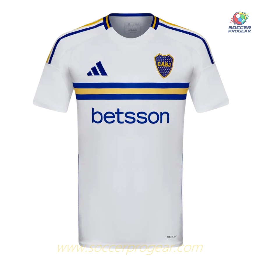 Boca Junior Away Kids Edition Jersey Set Soccer Jersey 2024-25 Edition