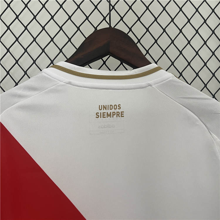 Performance Driven Peru Copa America 2024 Home White Soccer Jersey