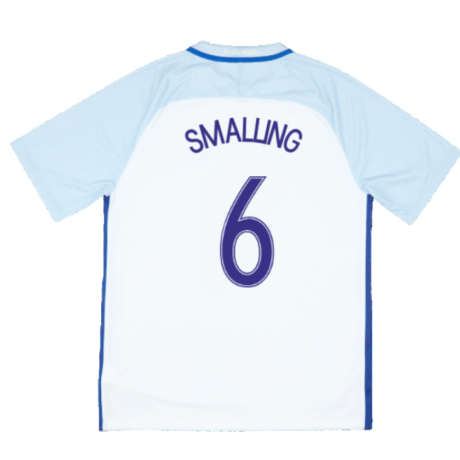 Unique Collector Quality England Home Rare Jersey (Smalling 6)
