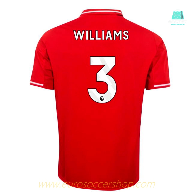 2025-2026 Nottingham Forest Home Shirt (Williams 3)