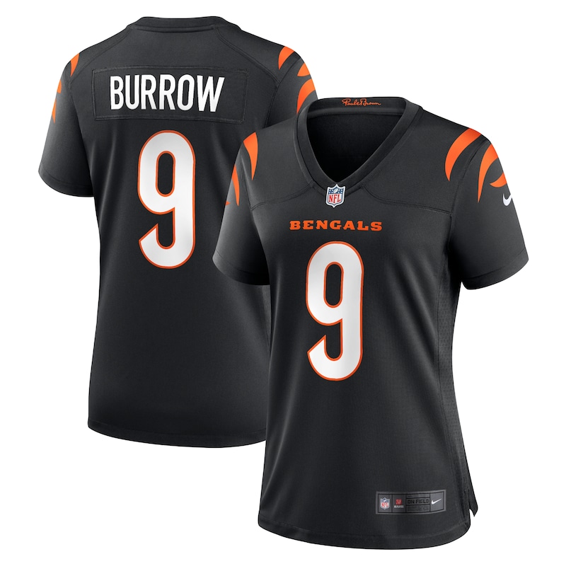 None Joe Burrow Team Captain CIN Bengals Top-Grade Jersey for NFL Fans
