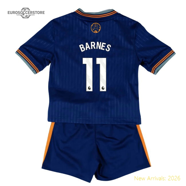Authentic 2025-2026 Newcastle Third Mini Kit (barnes 11) - Premium