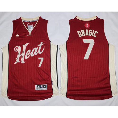 MIA Red M. Heat #7 NBA Jersey Game Day Wear Game Day Wear Game Day Wear