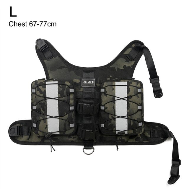 Frenchie-Fan Frenchie Camouflage Outdoor Saddle Backpack for Everyday