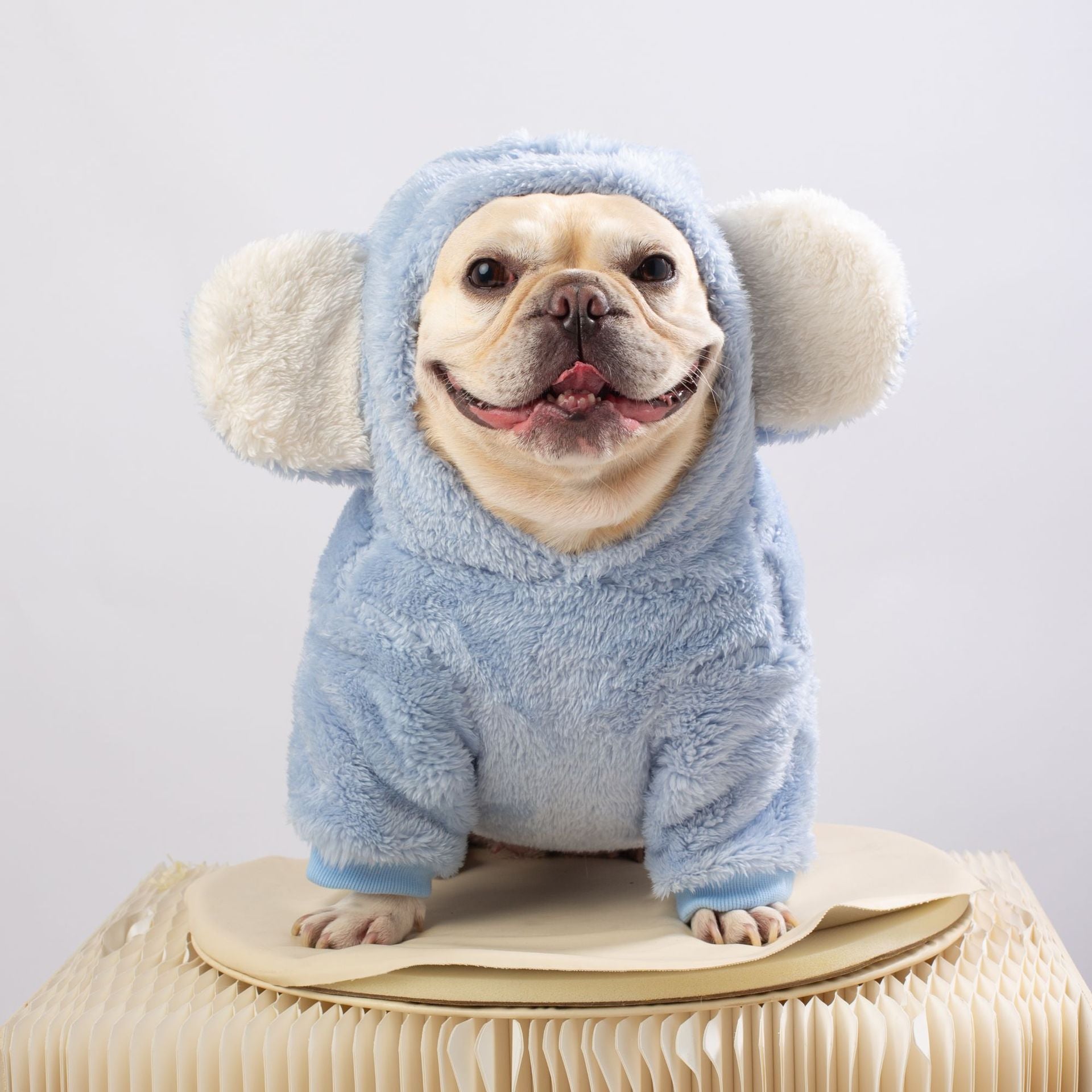 French Bulldog Frenchie Warm Pet Sweater – Plush Thick Coat For Small