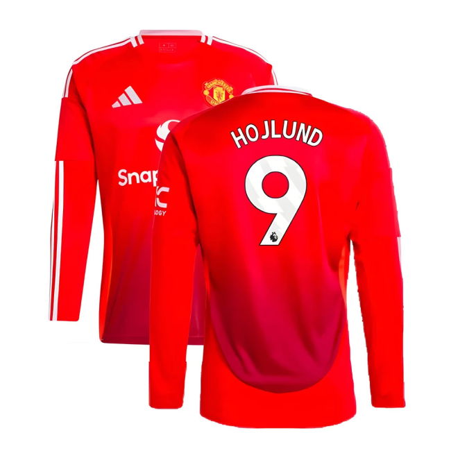Superior Craftsmanship Football Man Utd Long Sleeve Home Shirt Hoj...