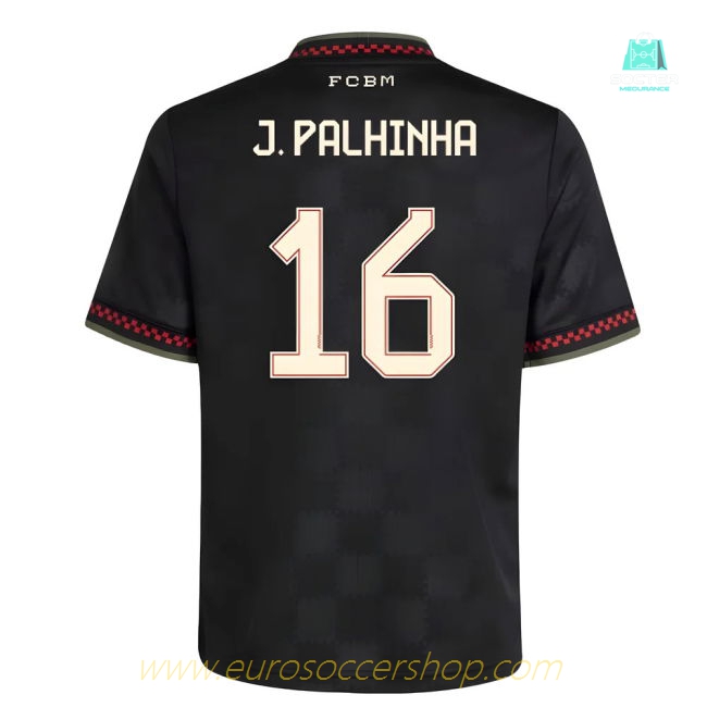 2025-2026 Bayern Munich Third Shirt (Kids) (J. Palhinha 16)