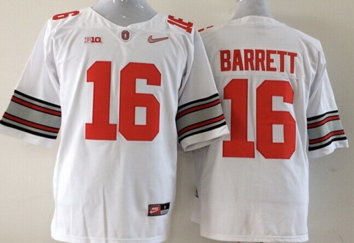 Men's Ohio St Buckeyes White 2015 game day None #16 official Jersey