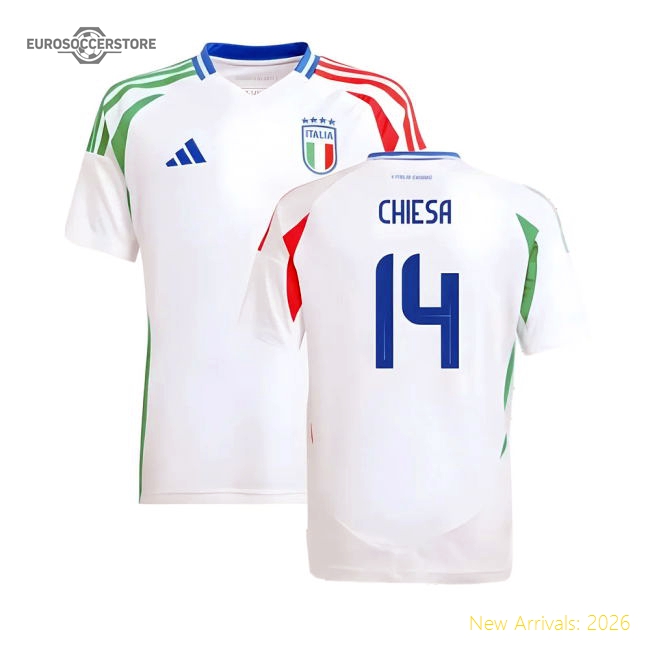 Italy Away Kit 2024-2025 Stadium Edition Jersey Game Ready