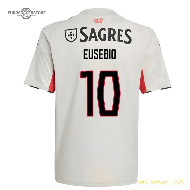 2025-2026 Benfica Away Youth Kit (Eusebio 10)
