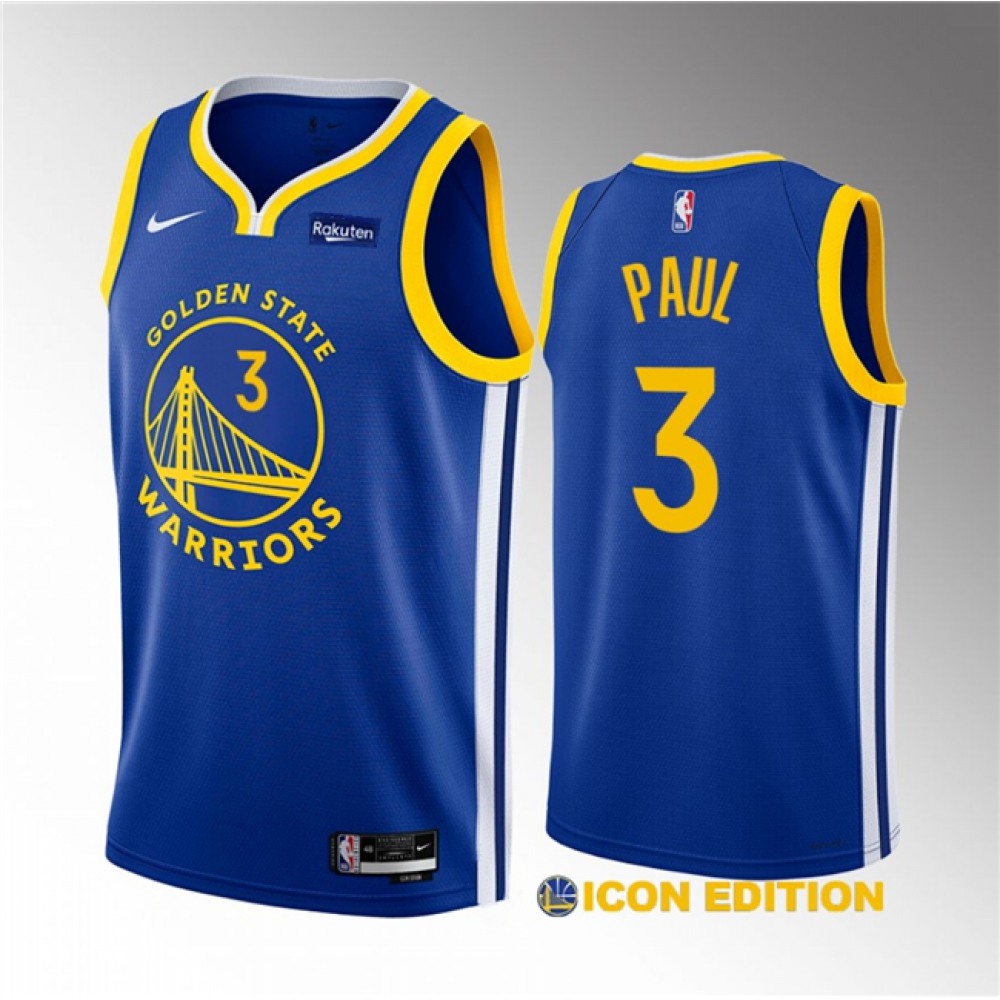 Golden State Warriors 3 Blue Jersey - Game Day Essential
