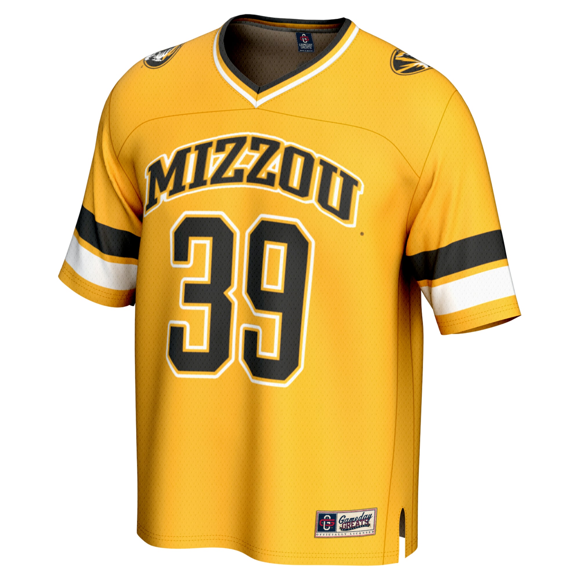 Missouri Tigers #39 Football Jersey - Gold | Stadium Series 2026/27