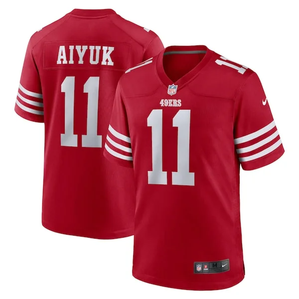 Performance San Francisco 49ers Game Jersey - Premium Scarlet NFL F...