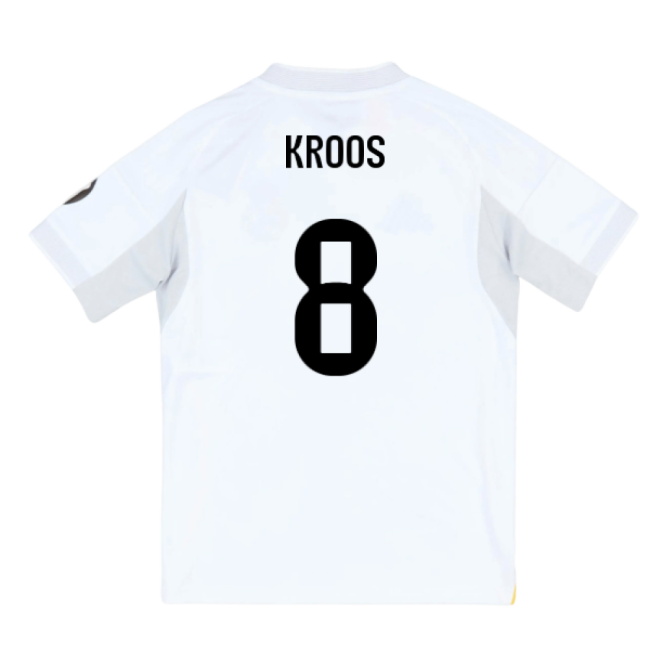 Professional-Grade 2025-2026 Real Madrid Home Youth Kit (Kroos 8)