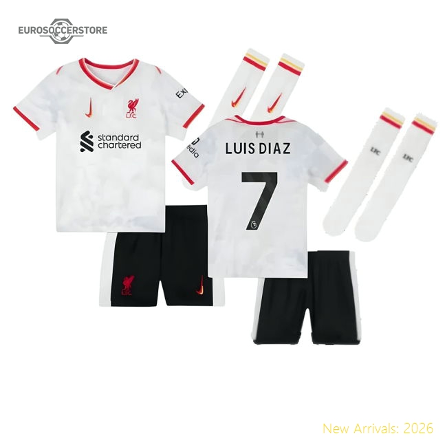 Liverpool 2024-25 Third Fan Version For Adults Diaz Match Day Shirt