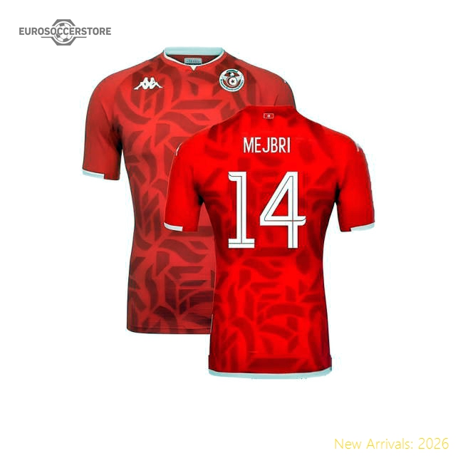 Tunisia 2021 Home Jersey Shirt Football Fan Apparel For Football Fans