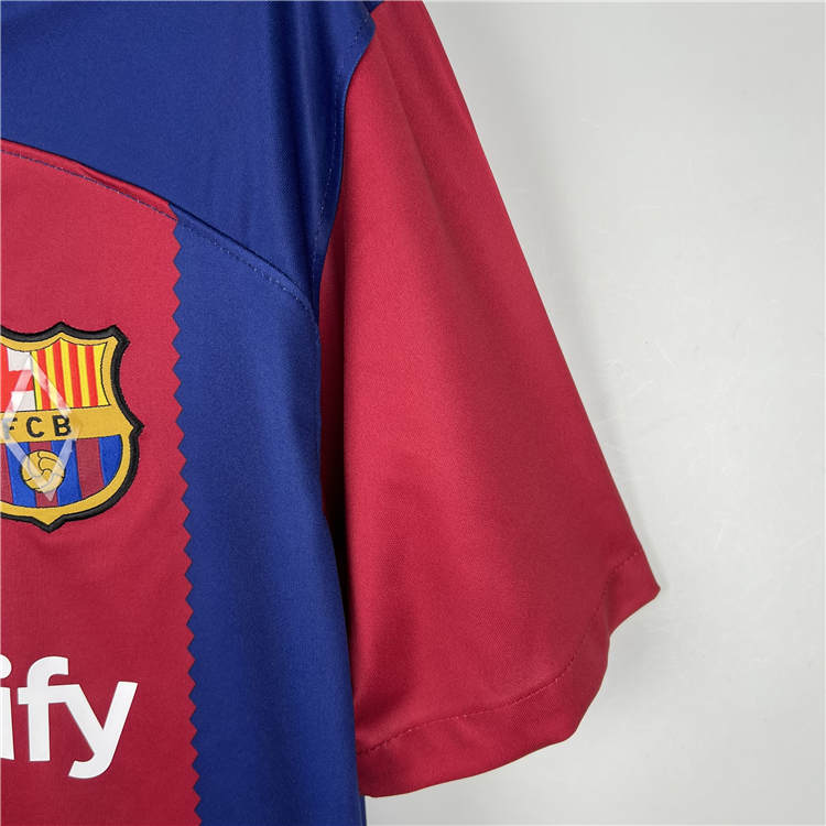 High Quality Barcelona FC 2324 Home Shirt - Official Replica 12266