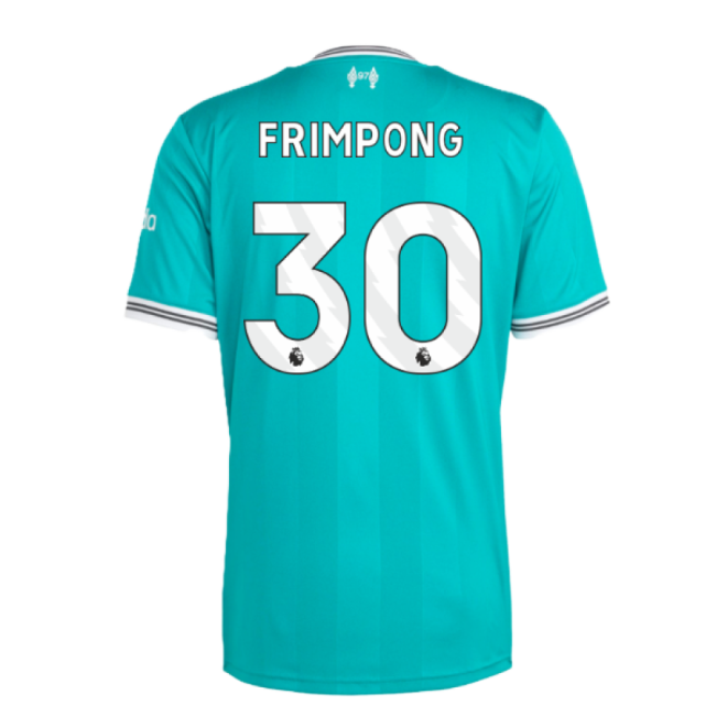 Liverpool Third Football Shirt 2025-20 Season Frimpong 30 L M S
