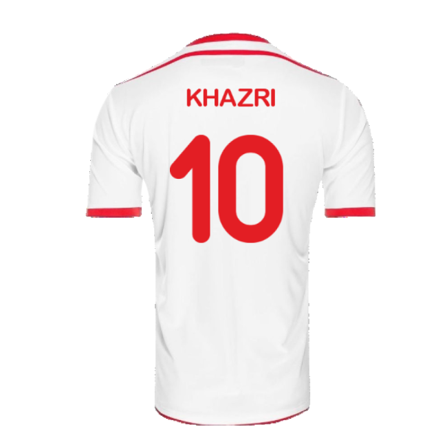 Tunisia 2018 Home Jersey ((excellent) M) (khazri 10) - Premium Collection