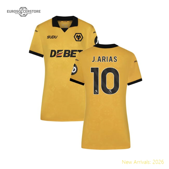 Football Team J.arias Elegant Womens Jersey Drycell Stretchy
