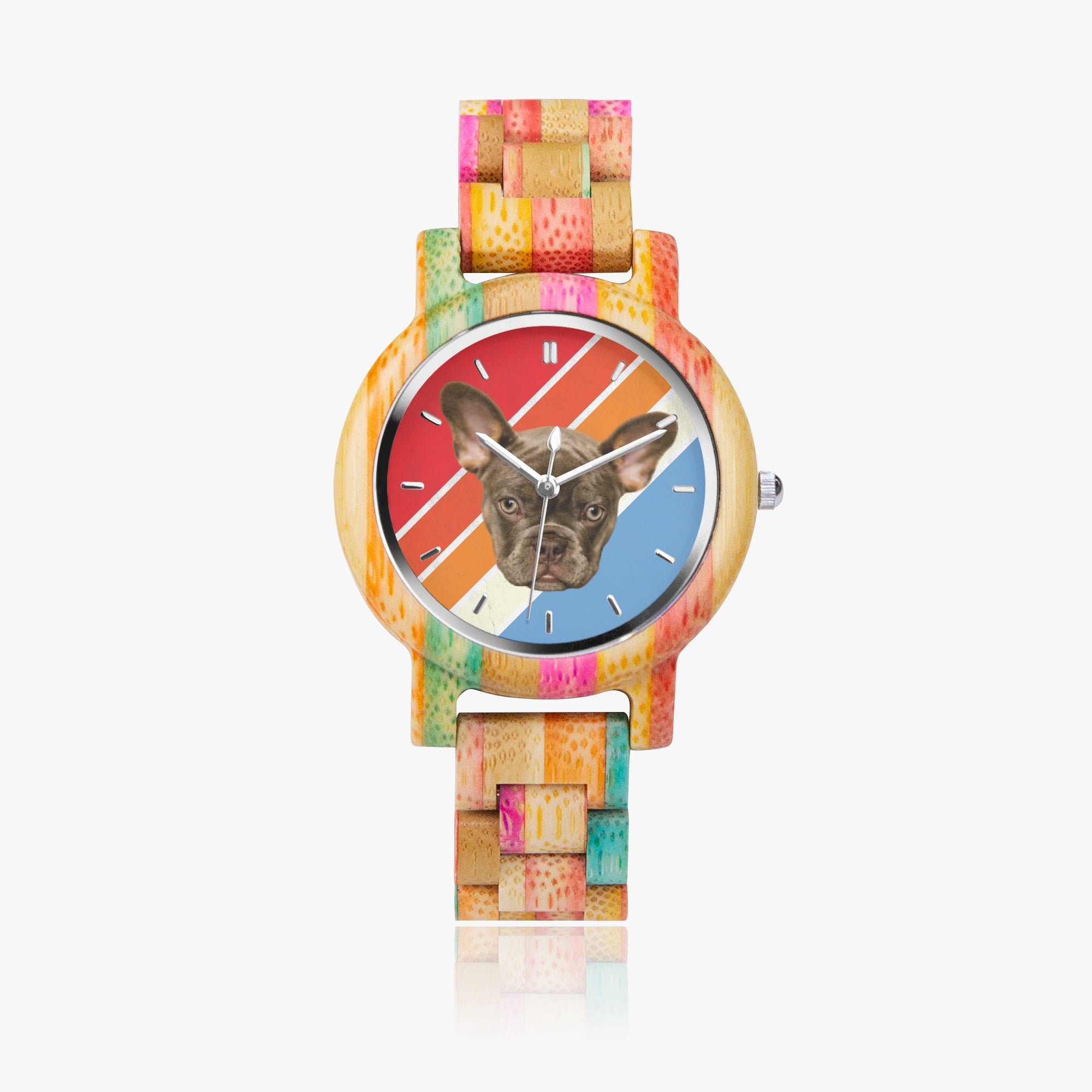 Lifestyle-Driven Stormy - Personalized Stylish Wooden Watch For Frenc...